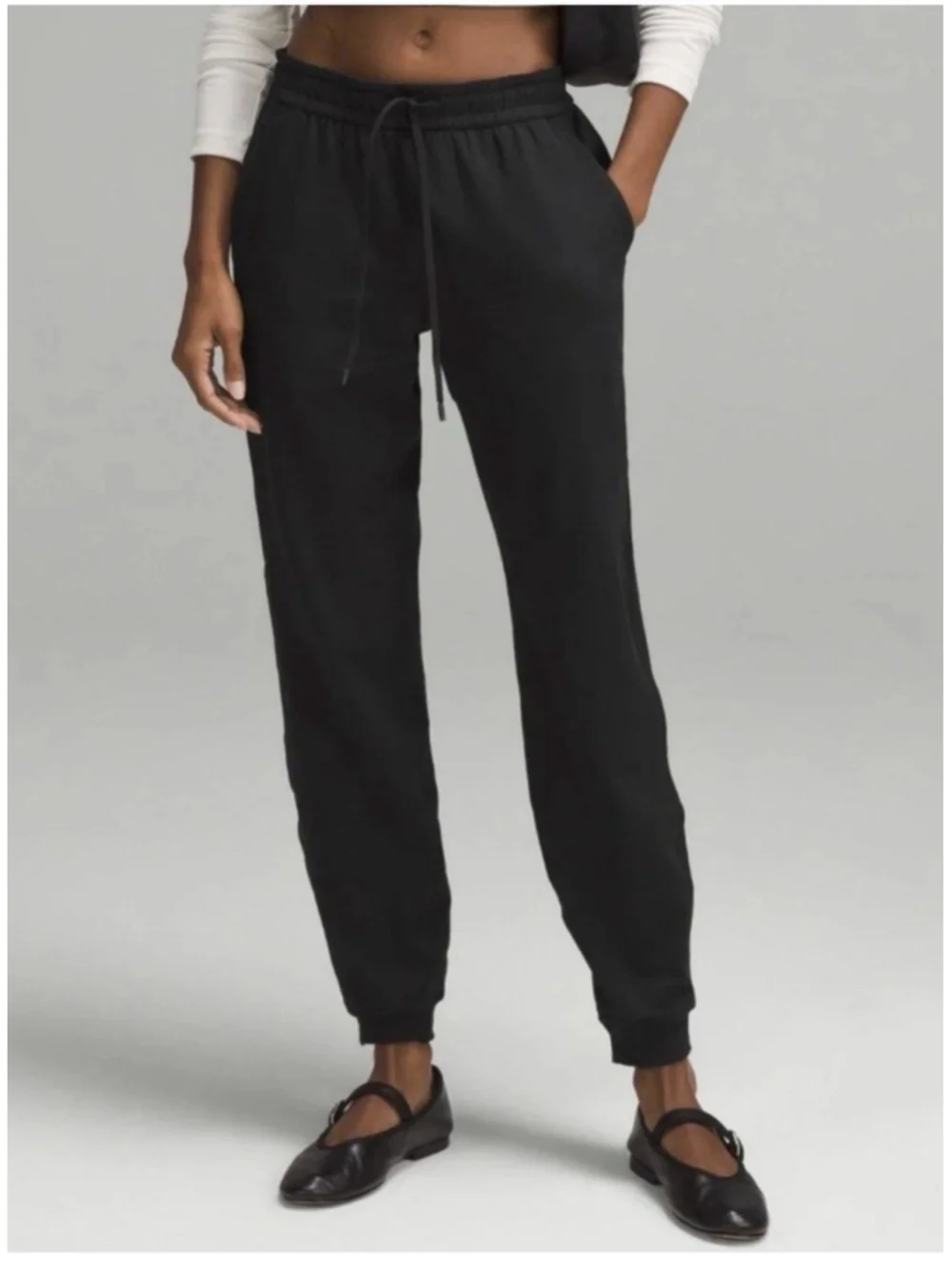 Lululemon Soft Jersey Classic-Fit Mid-Rise Jogger Sz 4
